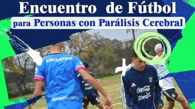 El primer encuentro de fútbol para personas con parálisis cerebral se llevará a cabo en Monte Vera.&nbsp;