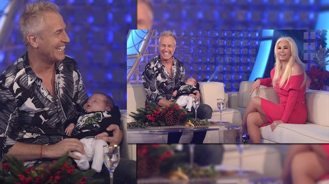Marley volvió al país con su hijo Mirko y lo presentó en sociedad en el programa de su madrina Su