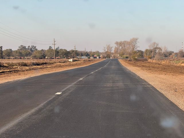 Continúa la repavimentación de la ruta provincial 14 en el sur santafesino