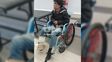 Un ladrón entró a robar a una casa, se peleó con el dueño y se fracturó la pierna al intentar escapar