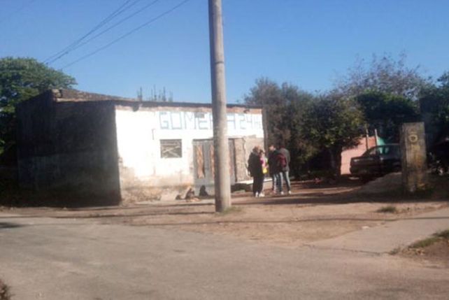 El lugar en donde ocurrió el asesinato.