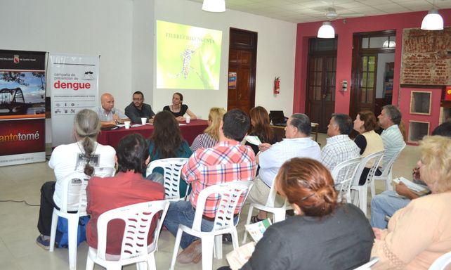 Prevención contra el dengue en Santo Tomé