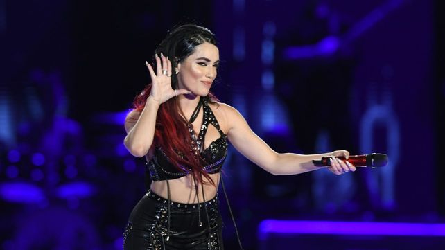 Lali se lució ante 45000 espectadores en Vélez en 2023