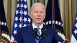 El mandatario estadounidense, Joe Biden.