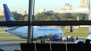 No salen vuelos desde el aeroparque porte&ntilde;o por un conflicto gremial