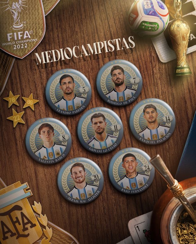 Scaloni anunció a los 26 convocados, con Messi y Lo Celso, y sin Acuña, Buendía ni Mastantuono