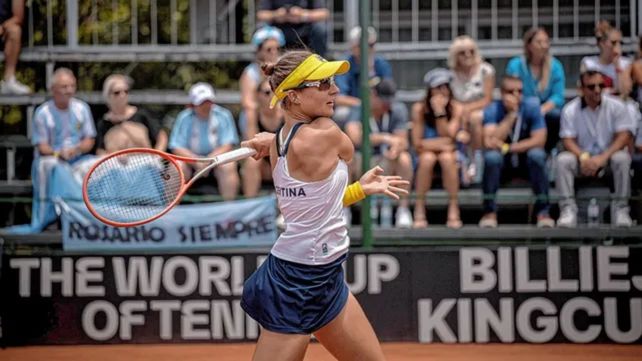 Podoroska había debutado&nbsp; el martes último con un triunfo sobre Paula Ormaechea.