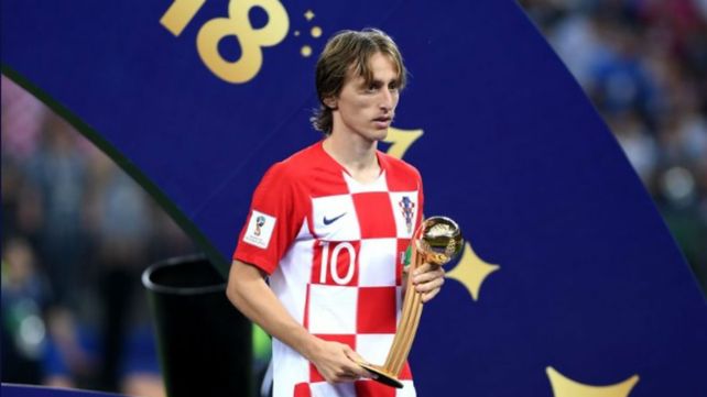 El croata Luka Modric el mejor jugador del Mundial, según FIFA