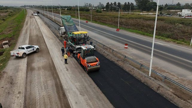 La ampliación de la autopista Rosario-Santa Fe comenzó en enero.