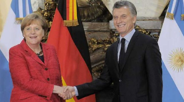 Macri anunció el apoyo de Alemania por el FMI