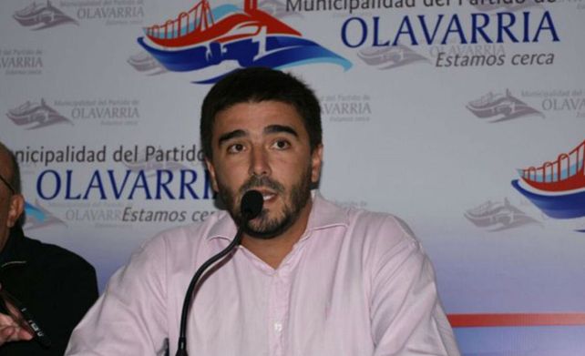 El intendente de Olavarría