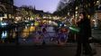 Amsterdam lucía casi vacía por las restricciones impuestas por el gobierno holandés.&nbsp;