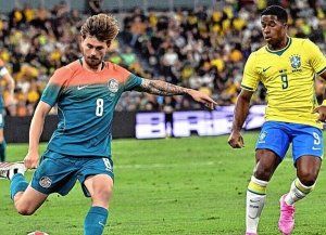 Brasil rescató un empate agónico ante Australia en su primer amistoso post Mundial