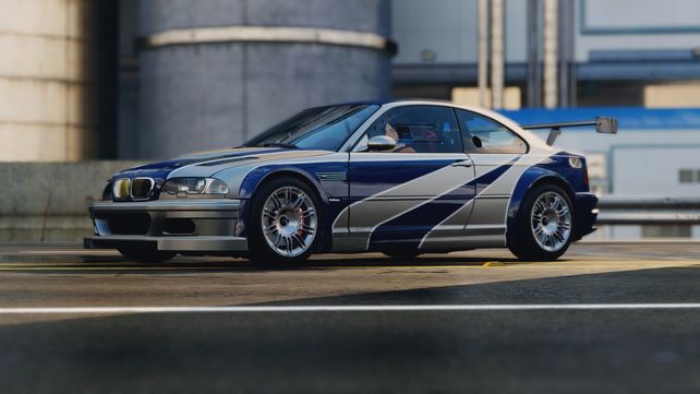 El BMW M3 GTR es un tan picante como atractivo.