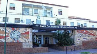 El hospital público Jaime Ferré, de Rafaela donde detectaron la cepa de Manaos.