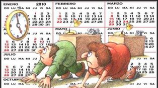 2010: cu&aacute;les ser&aacute;n los d&iacute;as feriados inamovibles y los trasladables