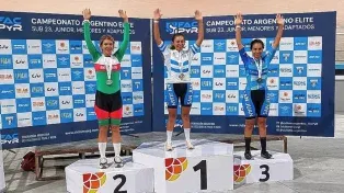 Yanina Acosta y otro podio en el ciclismo nacional.