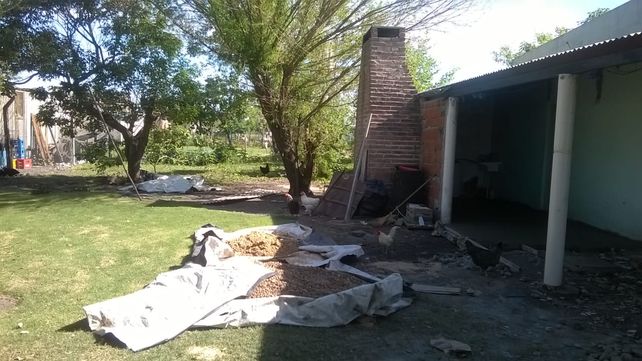 Las gallinas en el centro de salud.&nbsp;