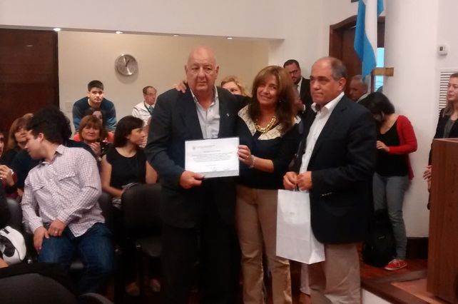 El Concejo declaró a Agustín Sarla Santafesino Destacado