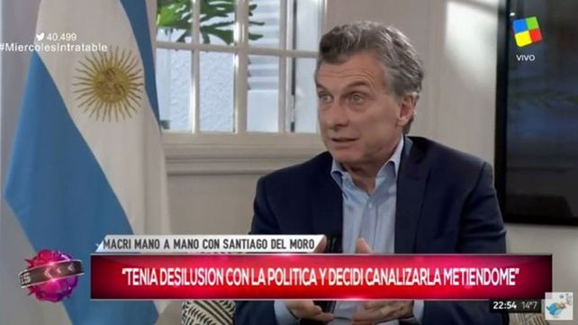 Macri dijo que Cristina tiene un problema psicológico porque cree que está al mando de Argentina