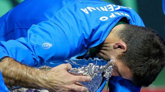 El tandilense Delpo está en su mejor momento