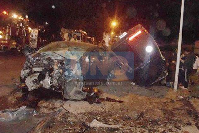 Murieron tres personas en un accidente en el acceso a Coronda