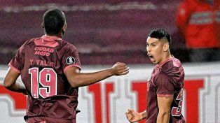 Lanús venció a Liga de Quito y alcanzó la cima del Grupo G