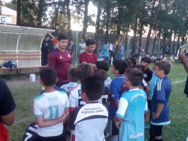 Más de 500 chicos estuvieron en la prueba de Lanús en Paraná