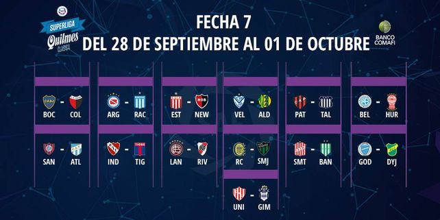 El programa completo de la Superliga 2018/19