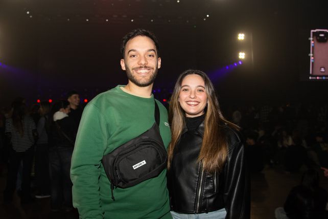 Agustín Maroni y Mariana Brech