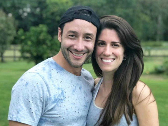 Luciano Pereyra y su actual pareja, María Julia Rezzuto.