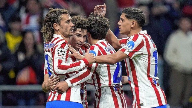 Atlético de Madrid venció 3-1 a Levante.