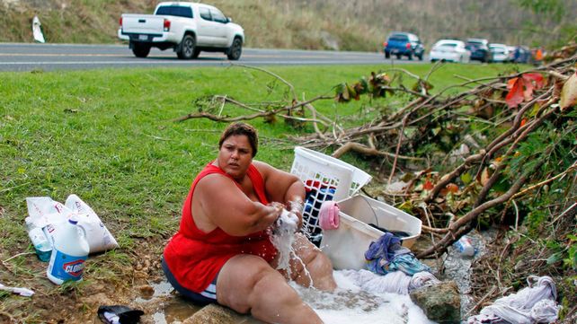 Impactantes imágenes de Puerto Rico después del paso del huracán Maria