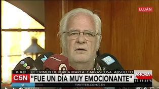 Carrascosa fue absuelto por el crimen de su esposa tras siete años en prisión