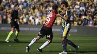 El último clásico rosarino se jugó en Arroyito.