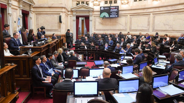 La Cámara de Senadores es presidida por Victoria Villarruel 