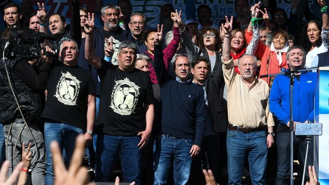 &nbsp;El sindicalismo que apoya a Cristina Kirchner se había movilizado el 17 de octubre pasado.