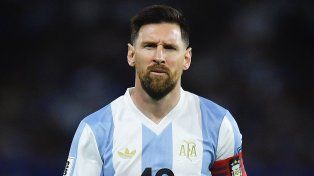 Messi habló tras la baja.