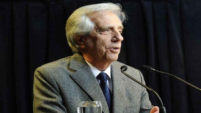 Estampa. Tabaréz Vázquez está terminando su segunda presidencia.