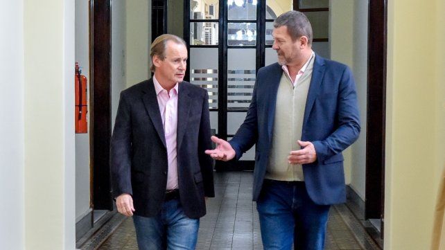 Tras definirse la interna de Concordia, Bordet recibió a Gay
