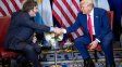 Donald Trump celebró el triunfo de Milei: No solo ganó, ganó por mucho
