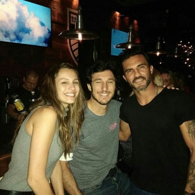 ¿Un palito para Nicole? Cubero, Pampita y Pico, juntos en Mar del Plata