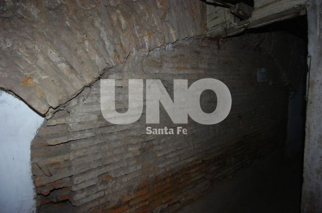 Calle San Martín al 1800. En las cocheras de un edificio