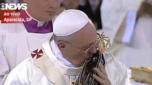 En Aparecida, el Papa pidió a los jóvenes ser protagonistas de un mundo mejor