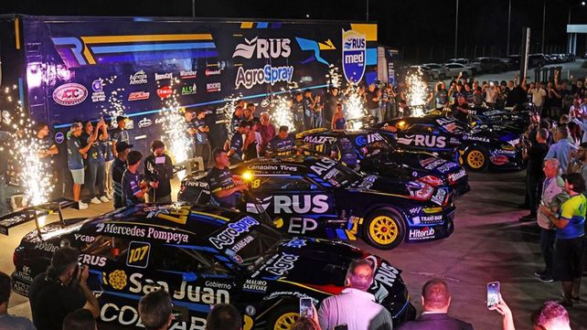 Un lujo la presentación del Rus Med Team en la sede de Wander Lubricantes.