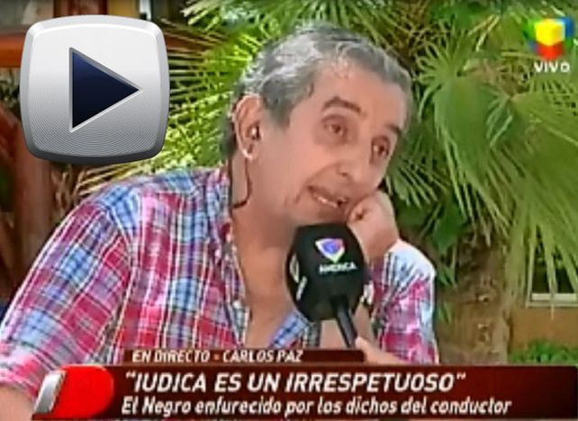 El Negro Álvarez, enfurecido con Mariano Iúdica