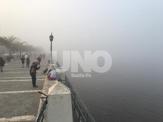 Así se veía el Puente Colgante a plena tarde del viernes: las imágenes