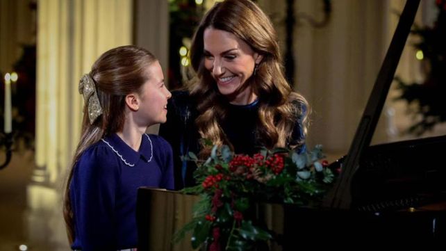 Kate Middleton junto a su hija Charlotte.&nbsp;