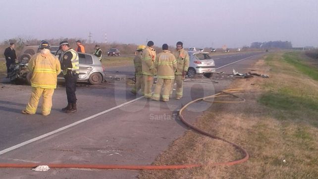 Identificaron a la víctima fatal del accidente en la autopista Santa Fe-Rosario