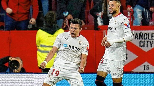 Acuña marcó en triunfo de Sevilla ante Getafe en España